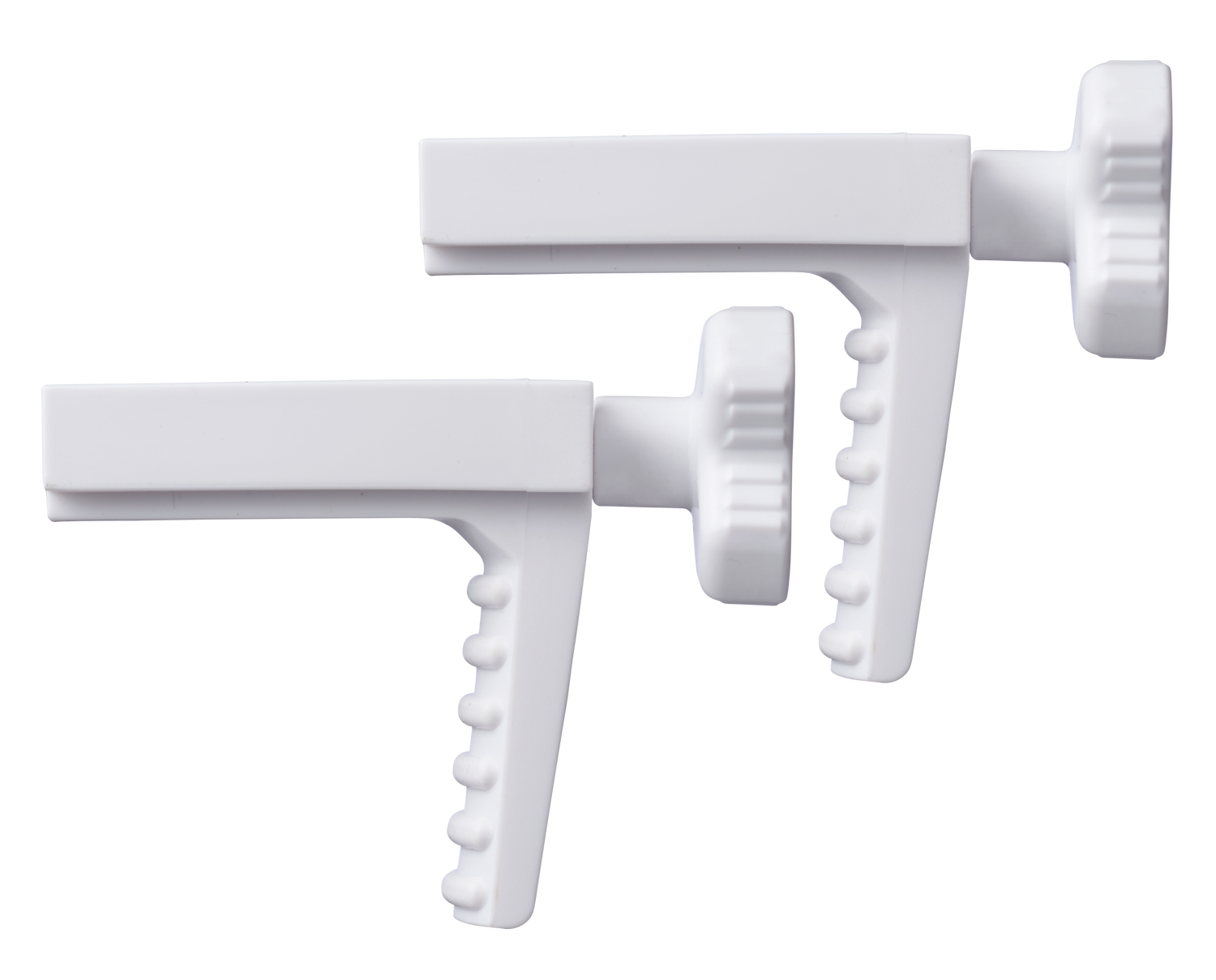 Klemmen voor toiletverhoger met/zonder klep (2 st)