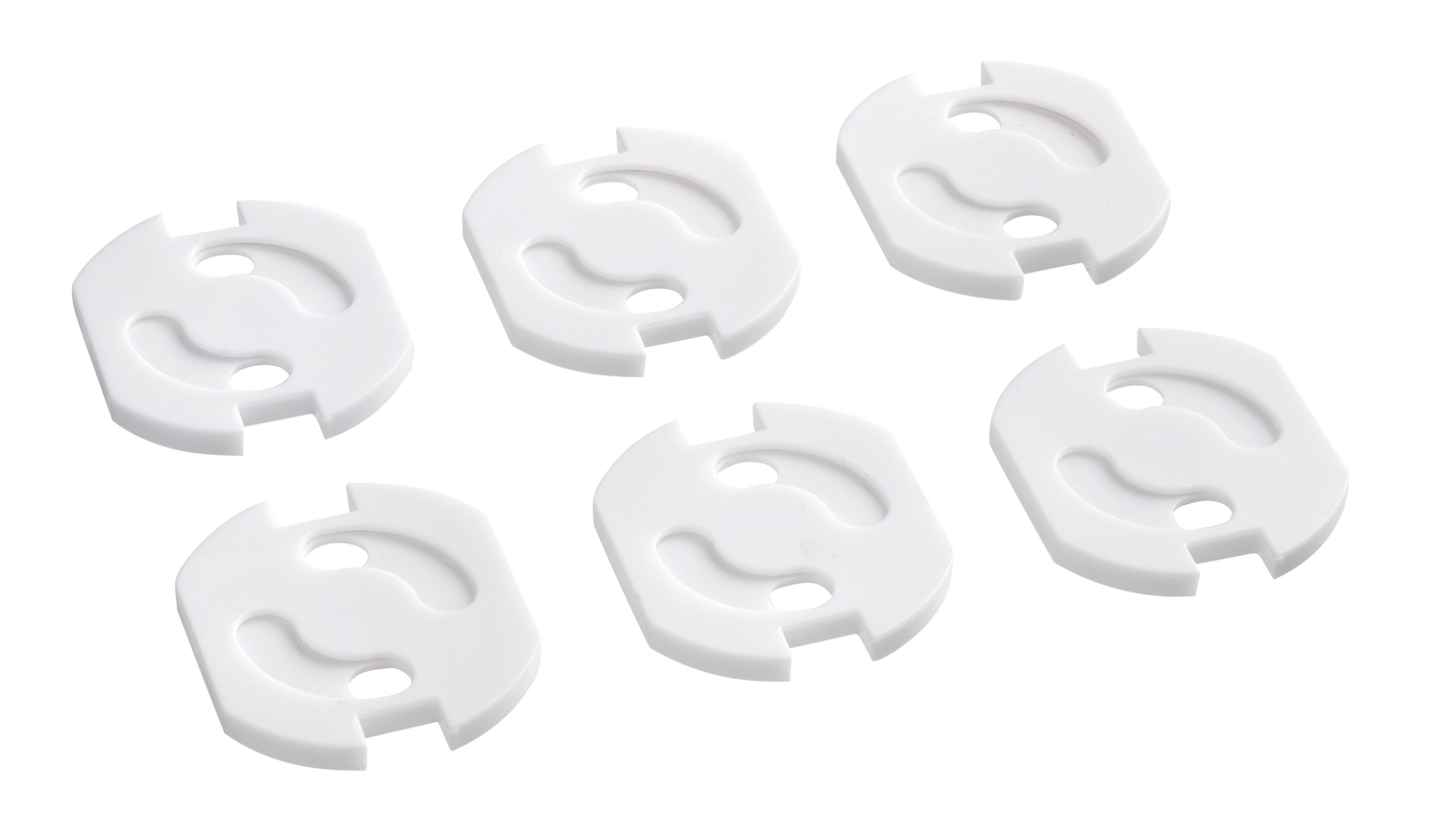 SecuCare stopcontactbeschermer ''draai'' zelfklevend / 6 st.