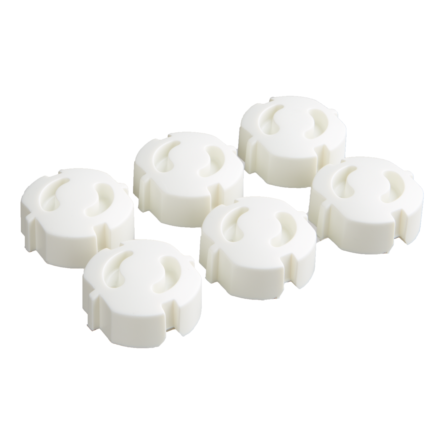 SecuCare Stopcontactplug (verwijderbaar), 6 stuks