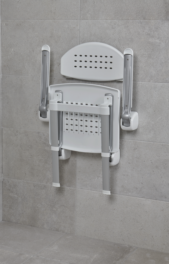 SecuCare Douchestoel opklapbaar met uitschuifbare pootjes