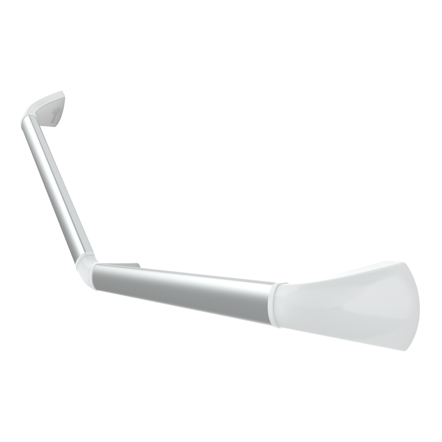 SecuCare Wandbeugel aluminium hoek 45˚, wit