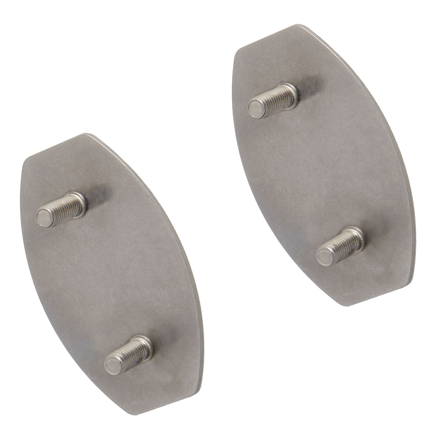 SecuCare RVS Bevestigingsplaatje voor lijmbevestiging wandbeugel, 2 stuks