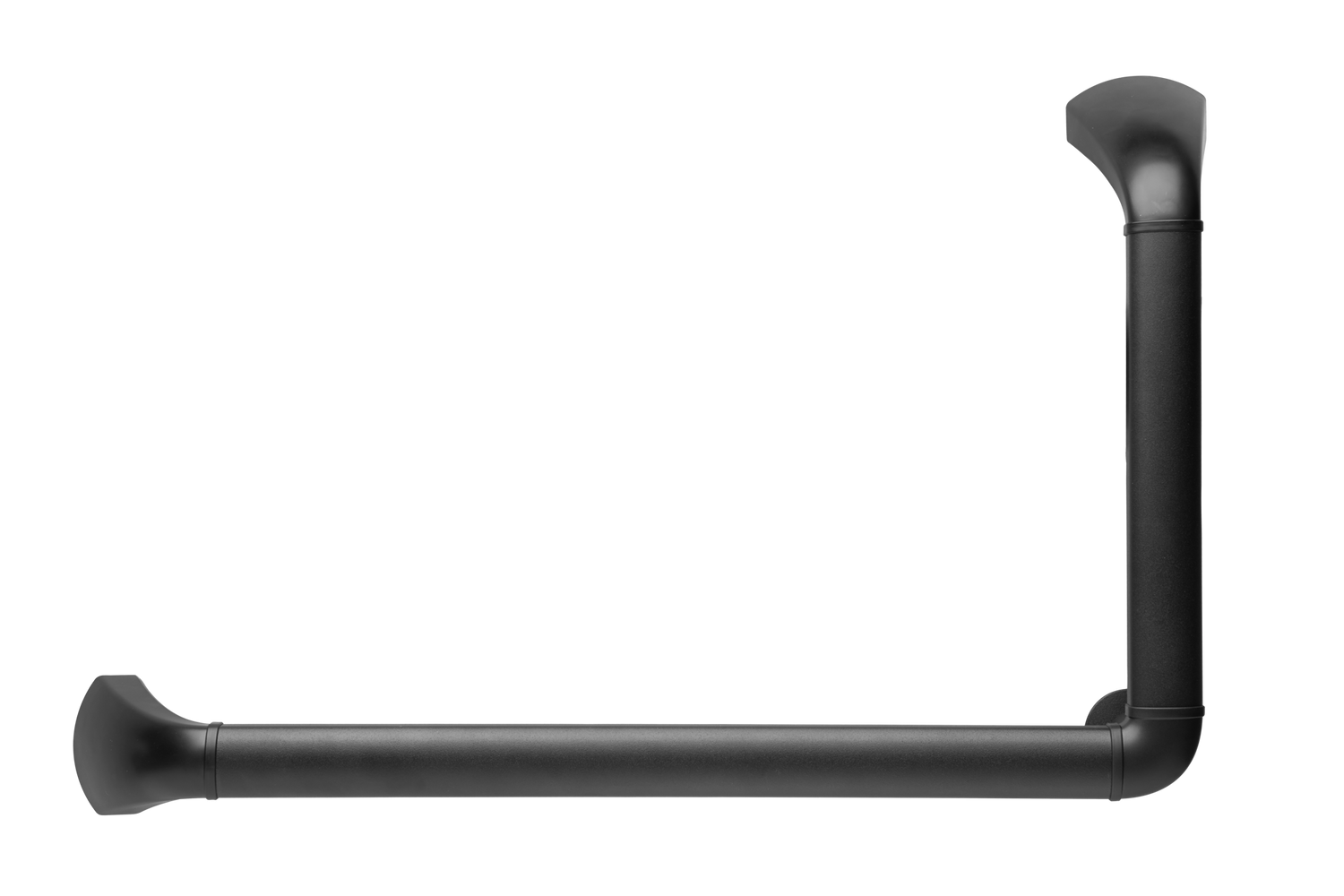 SecuCare Wandbeugel aluminium hoek 90˚, zwart