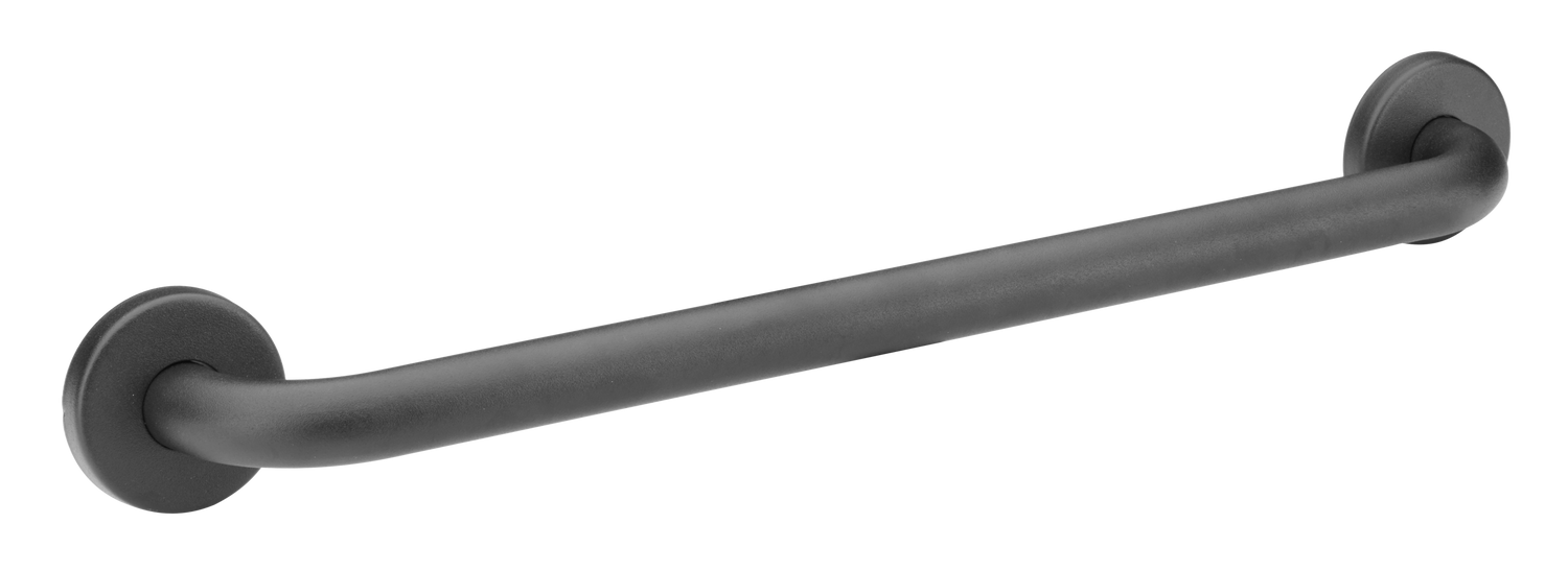 SecuCare Wandbeugel ø25 mm RVS zwart