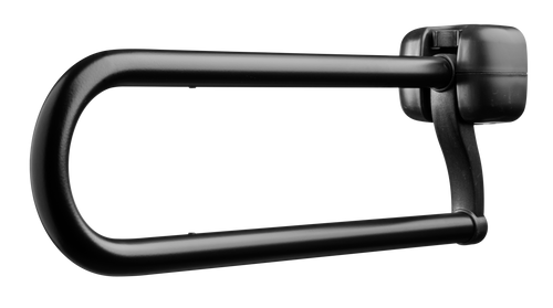 SecuCare Toiletbeugel opklapbaar premium zwart