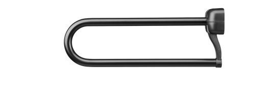 SecuCare Toiletbeugel opklapbaar premium zwart