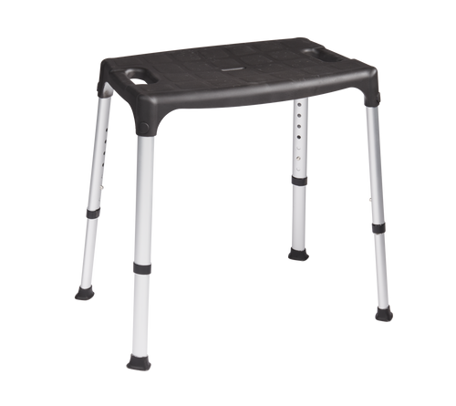 SecuCare Douchestoel Quattro, zwart