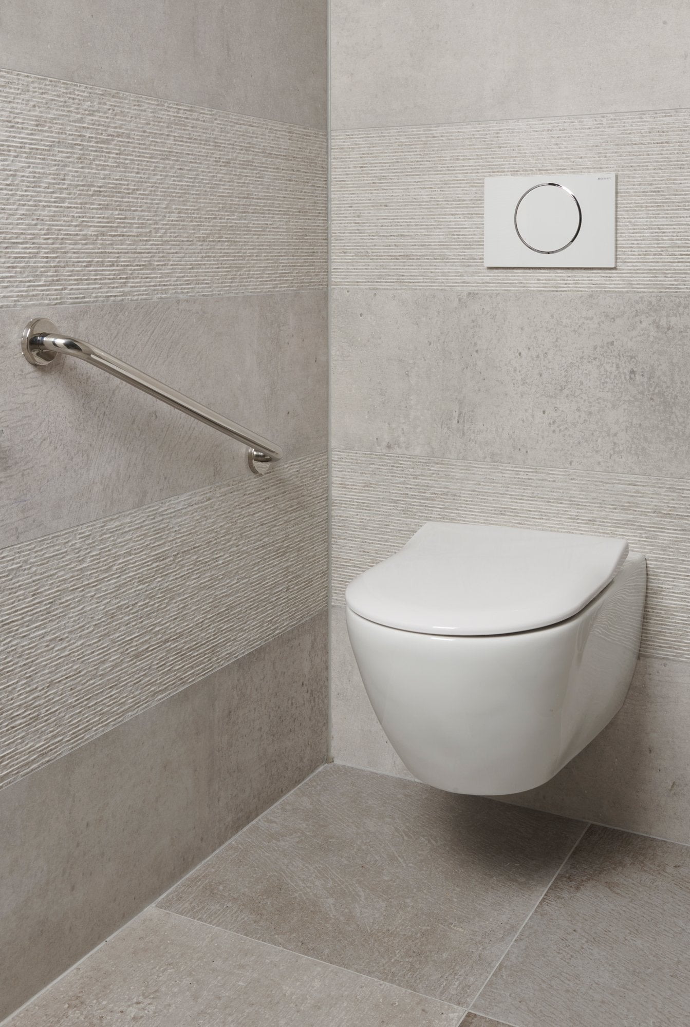 SecuCare Wandbeugel ø25 mm RVS gepolijst