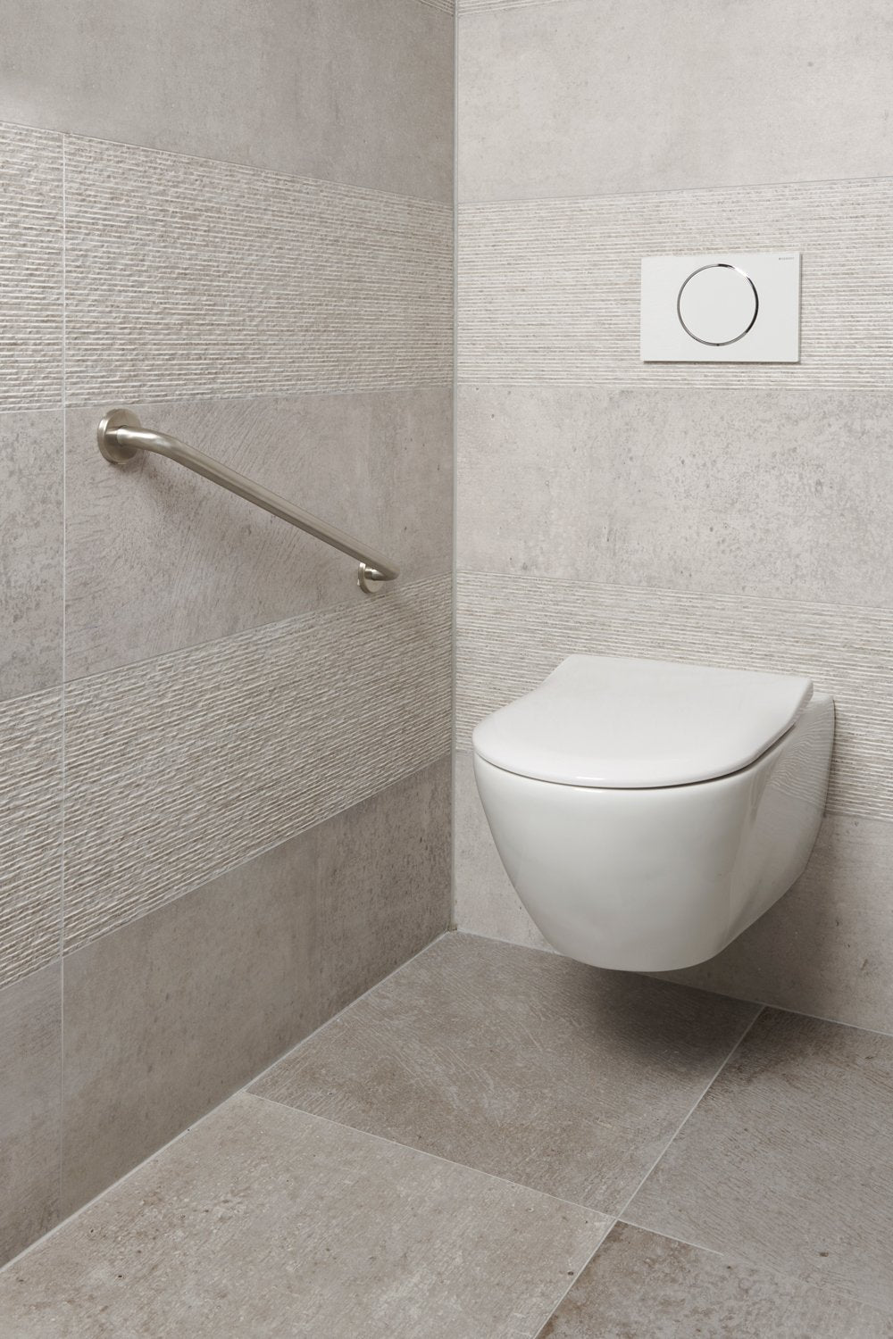 SecuCare Wandbeugel ø25 mm RVS geborsteld
