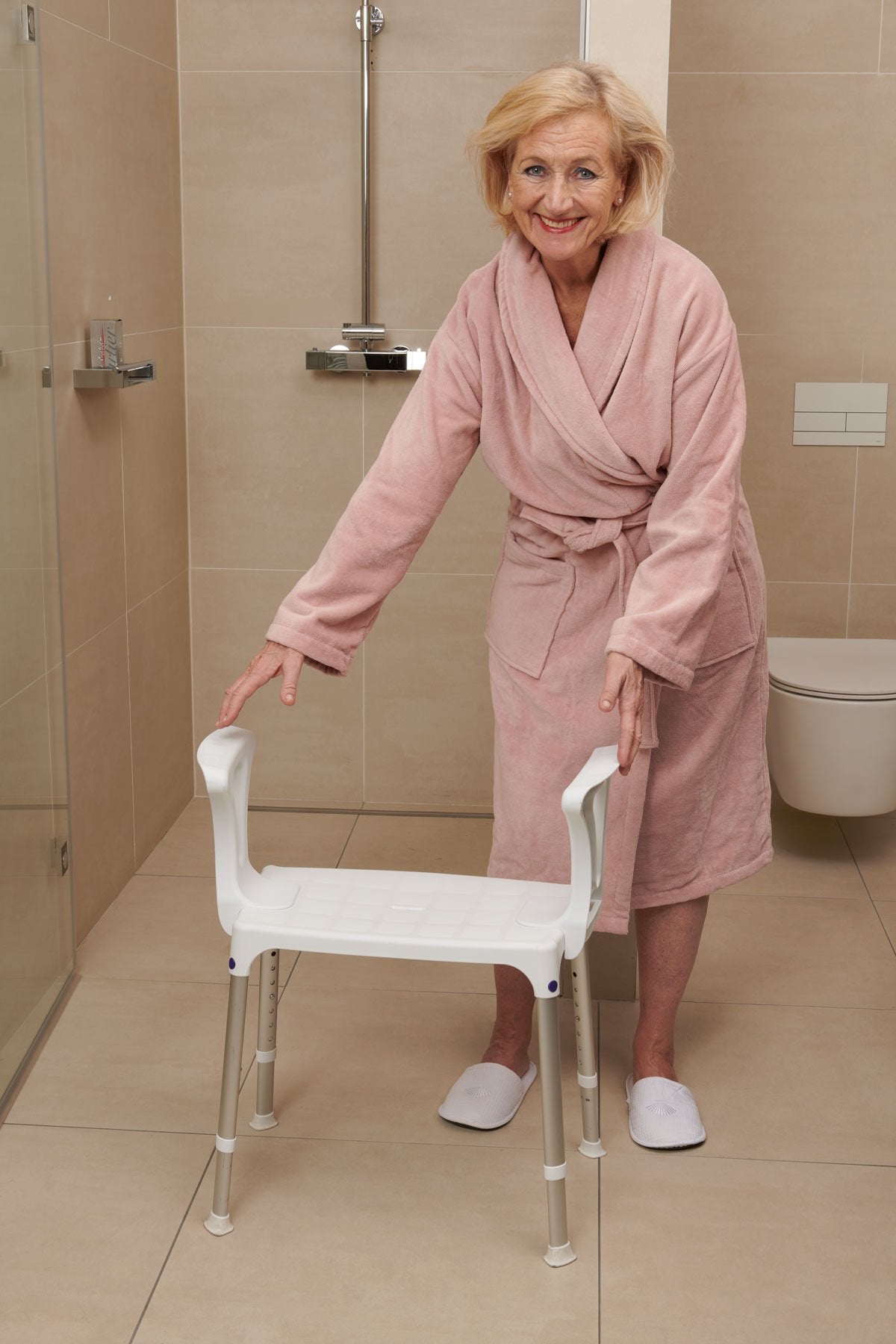 SecuCare Armleuning Quattro voor douchestoel