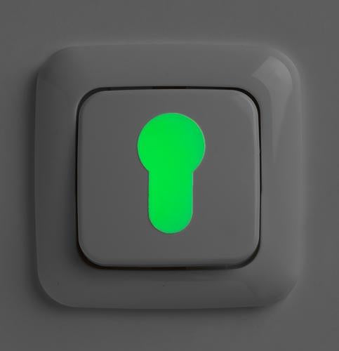 SecuCare Glow in the dark stickers