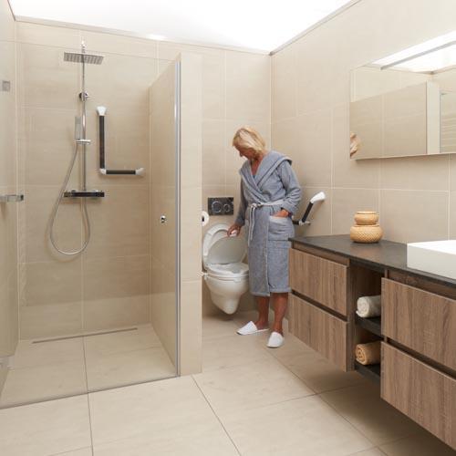 SecuCare Toiletverhoger met klep