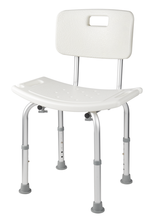 SecuCare Basic Douchestoel met rugleuning