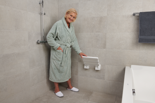 SecuCare Basic Douchezitje opklapbaar