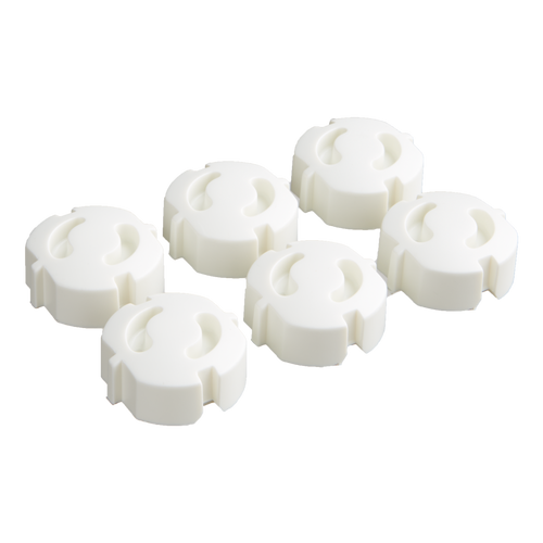 SecuCare Stopcontactplug (verwijderbaar), 6 stuks