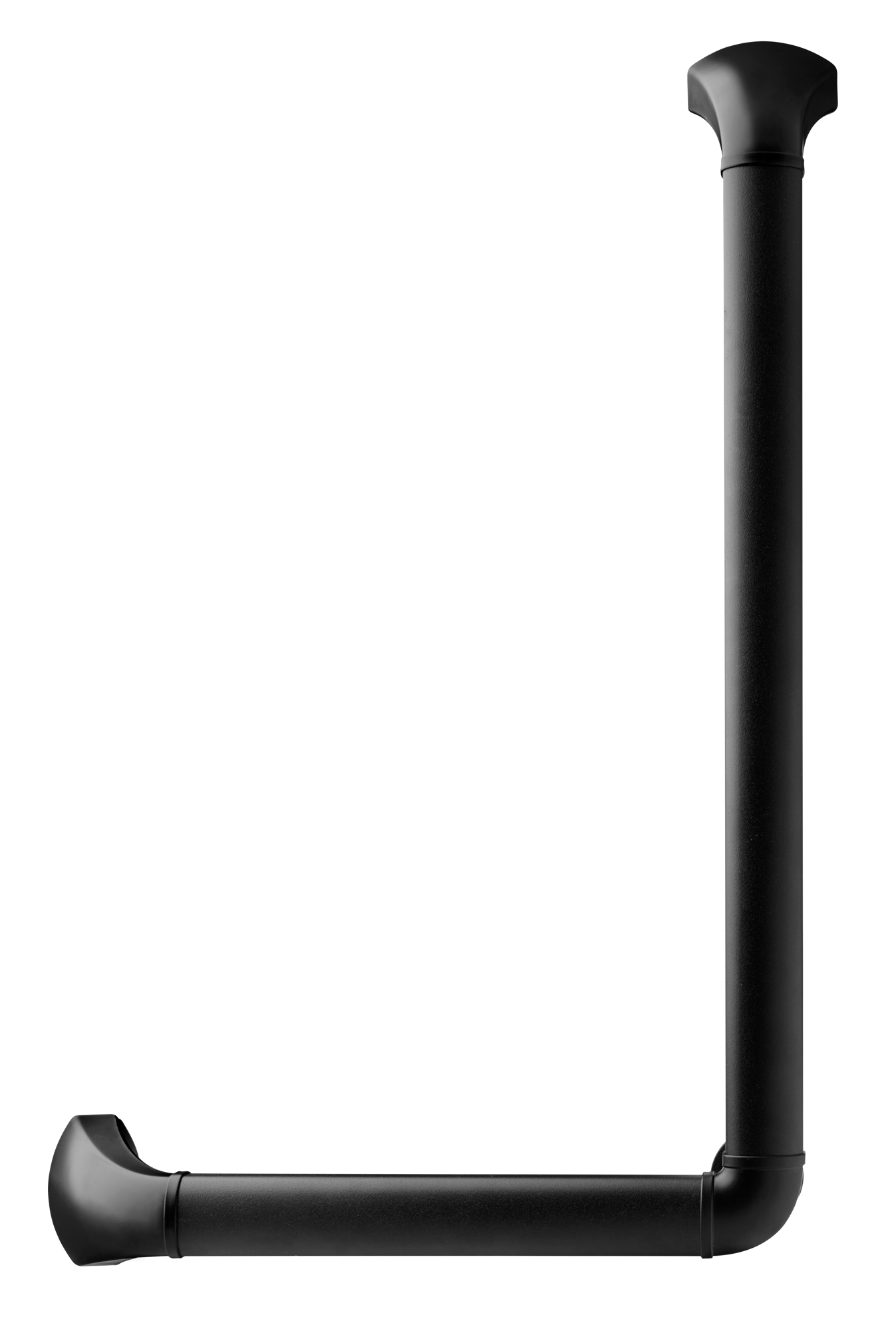 SecuCare Wandbeugel aluminium hoek 90˚, zwart
