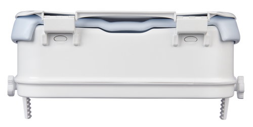 Verlengd scharnier tbv toiletverhoger