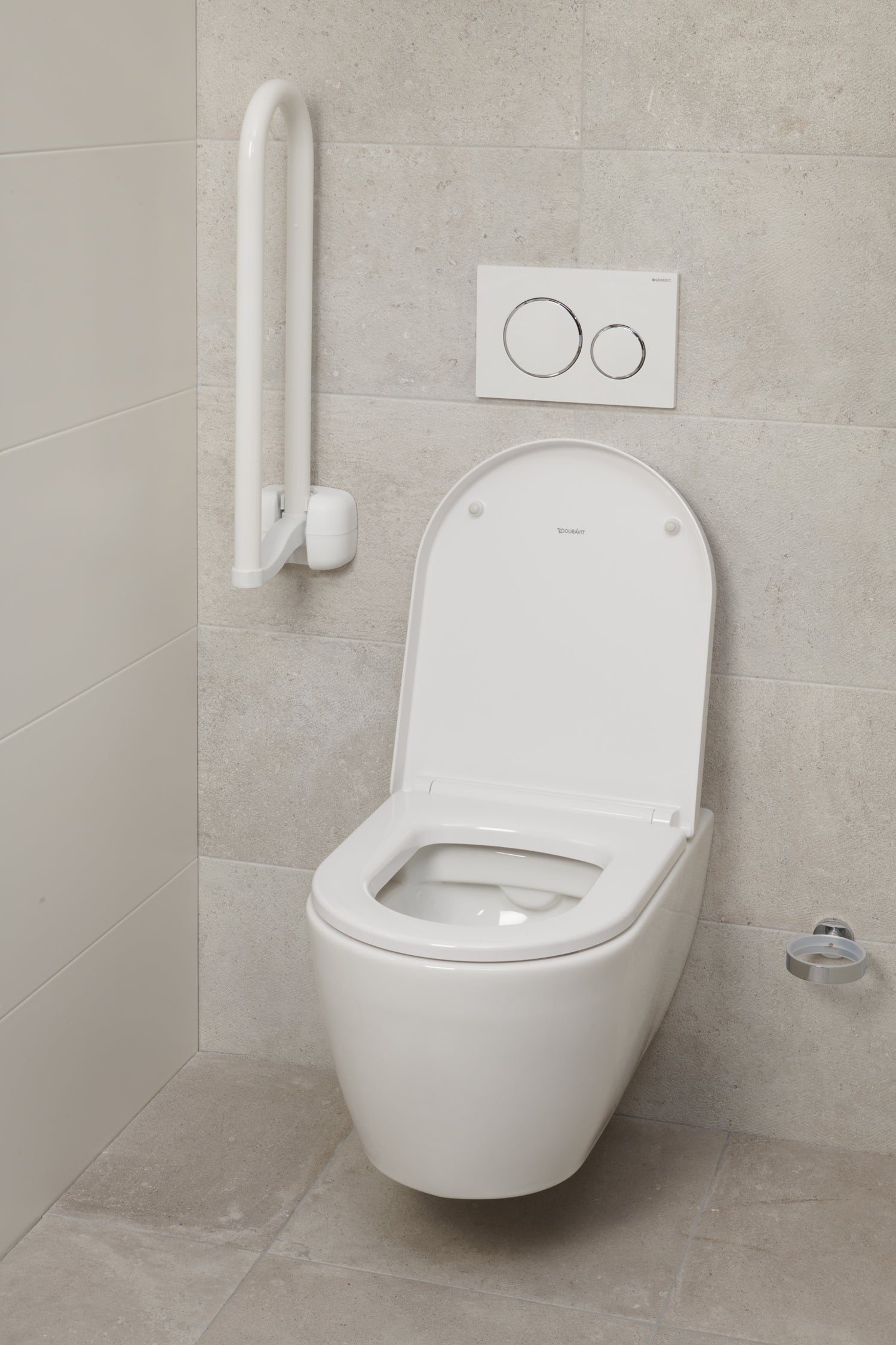 SecuCare Toiletbeugel opklapbaar premium wit