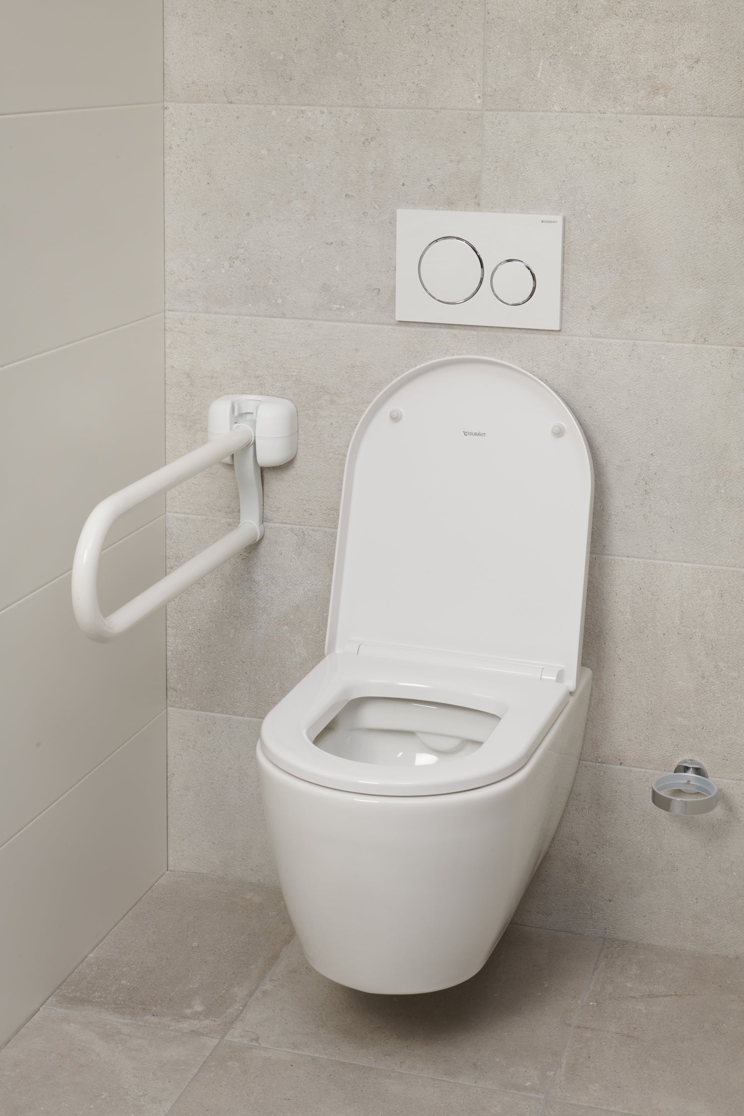 SecuCare Toiletbeugel opklapbaar premium wit